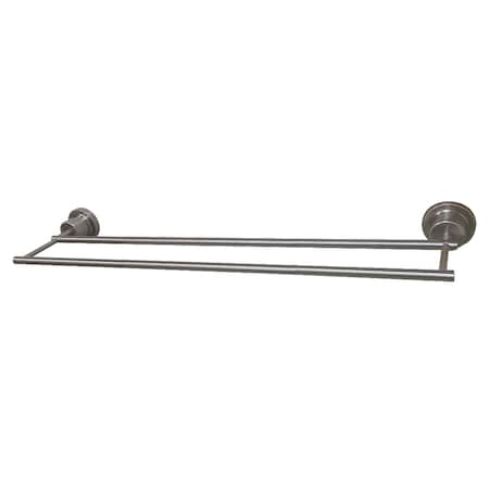 Kingston Brass BAH821318SN Concord 18" Double Towel Bar, Brushed Nickel BAH821318SN